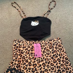 shein hello kitty set